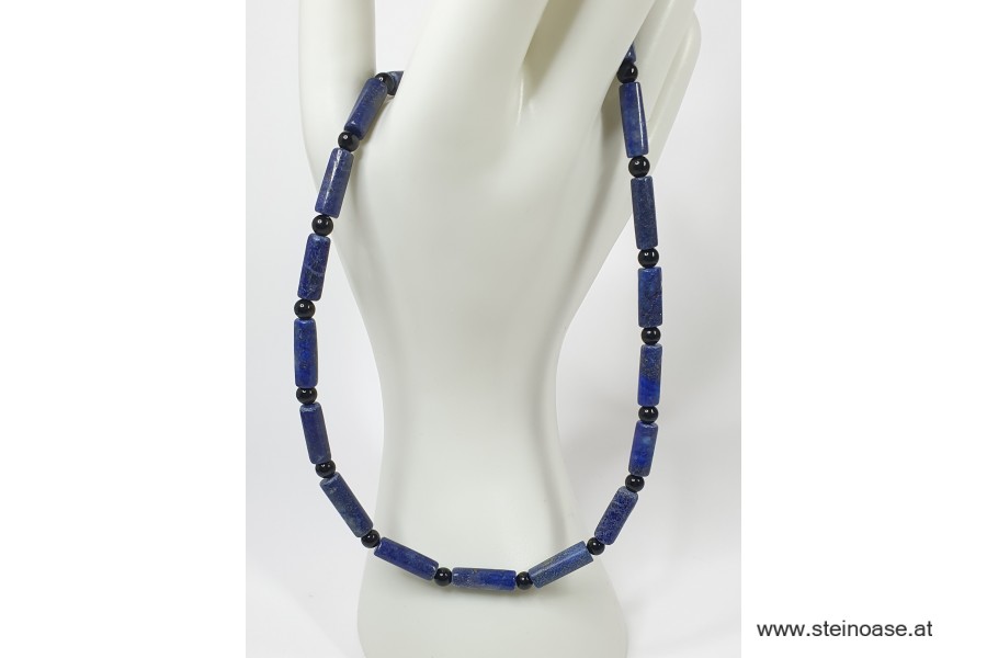 Kette SCHÖRL Turmalin & Lapis Lazuli